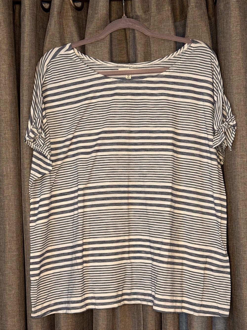 Max Studio Women’s Striped T- Shirt